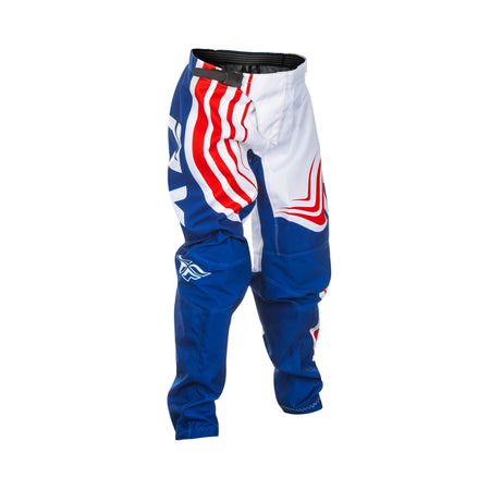 YOUTH F-16 PANTS CA/NY RED/WHITE/BLUE SZ 26 - C378-23226