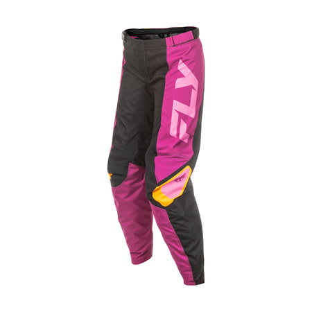 WOMEN'S F-16 PANTS CA/NY BLACK/MAUVE/YELLOW SZ 03/04 - C378-83203-3