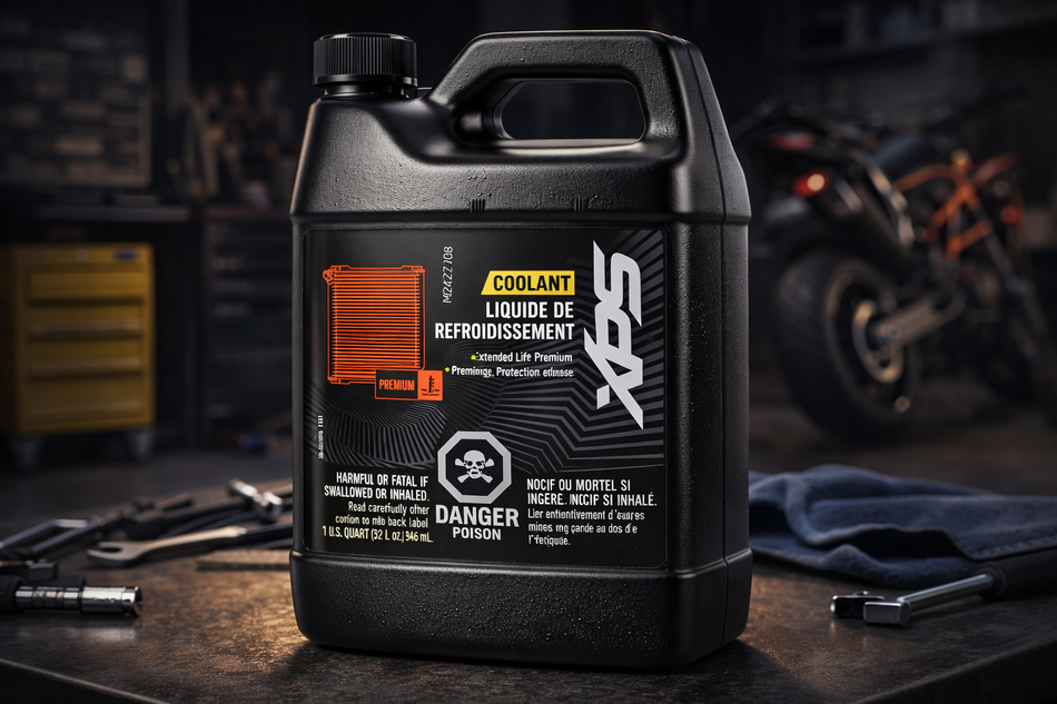 Can-am Extended Life Pre-mixed Coolant - 9779150