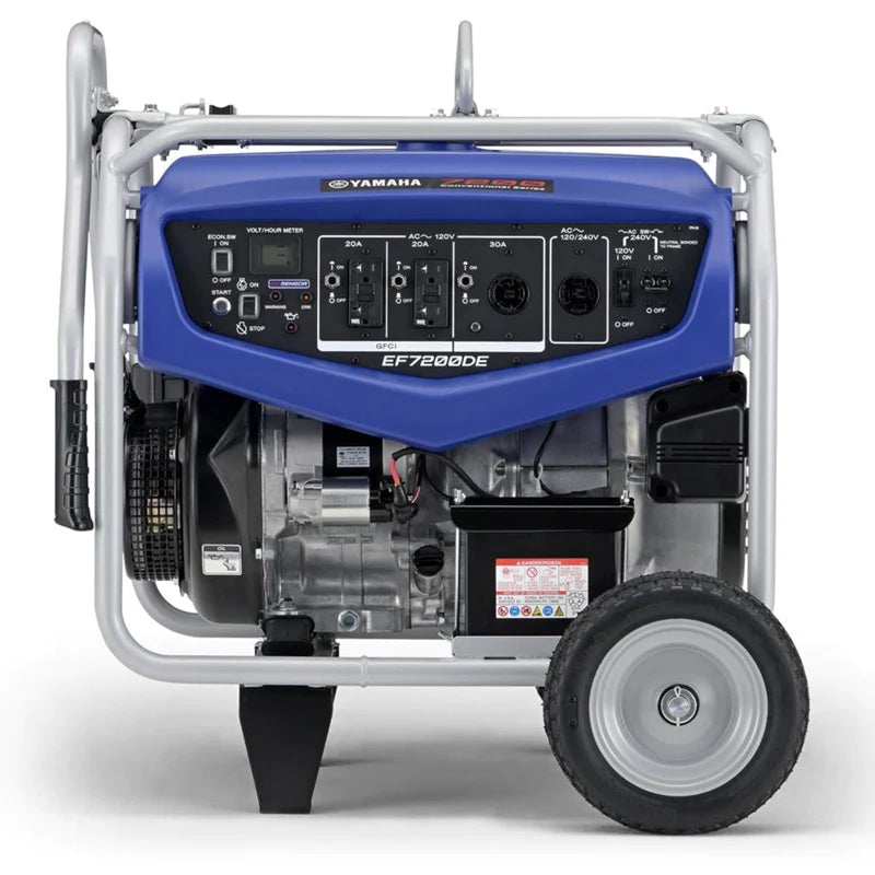 Yamaha EF7200DE Generator, 7200 Watts