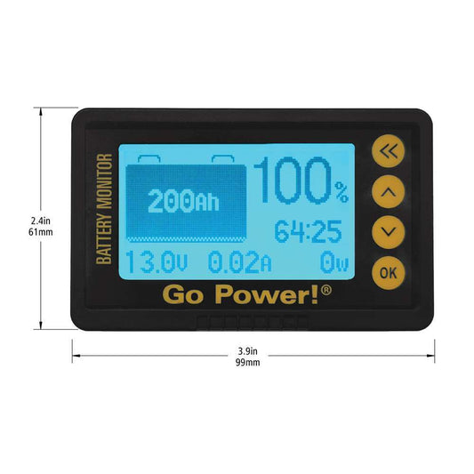 Go Power Battery Monitor Kit - 30-3420