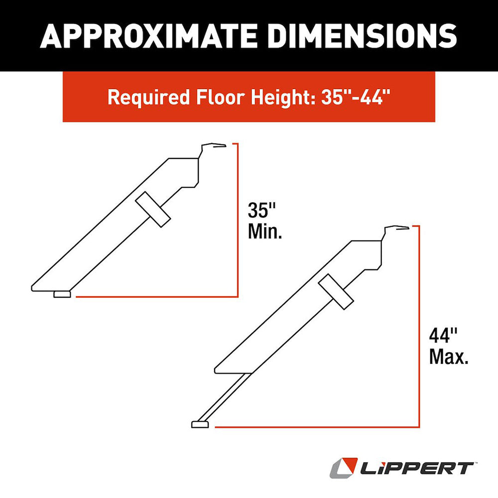 Lippert Components Entry Step - 62-2898