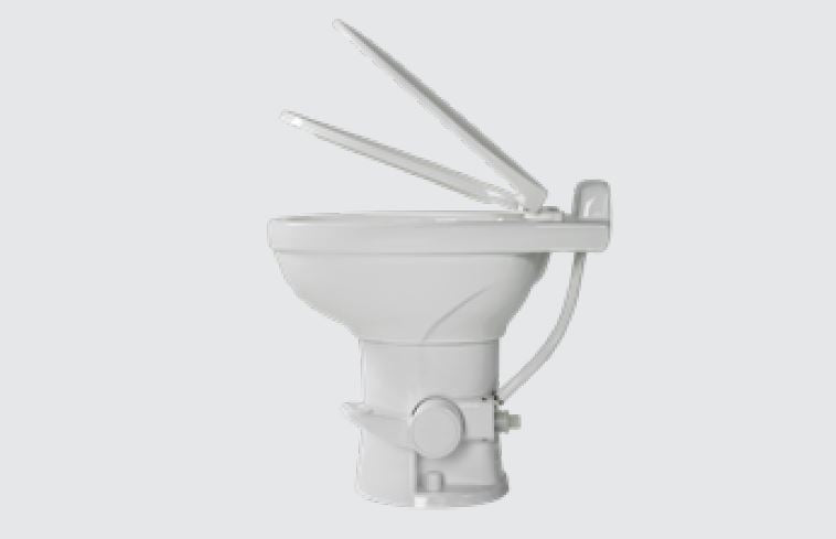 Lippert Components Toilet Flow Max™ Elongated Seat With 18 Inch Seat Height