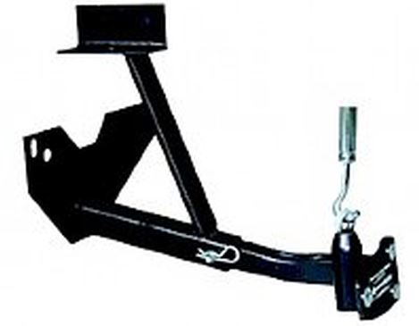 Torklift Camper Tie Down Frame Mount Black