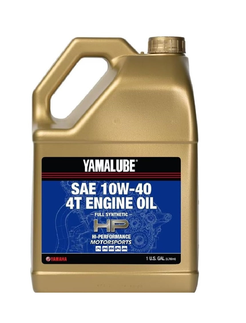 Yamaha 4T, 10W-40 Full Synthetic Motorcycle Oil - LUB-10W40-FS-04