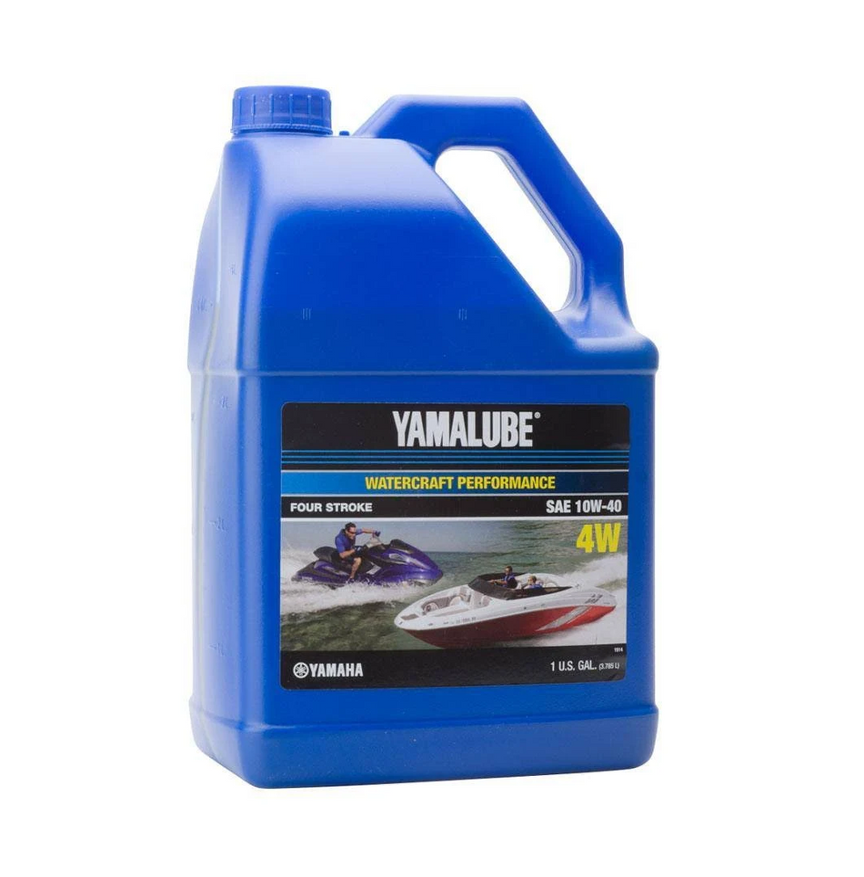 Yamaha WaveRunner Boat Oil 10W-40 4W Watercraft - LUB-10W40-WV-04