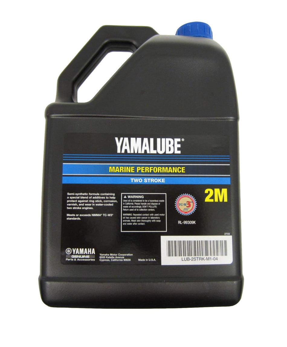 Yamaha 2M Marine 2 Stroke Oil - LUB-2STRK-M1-04