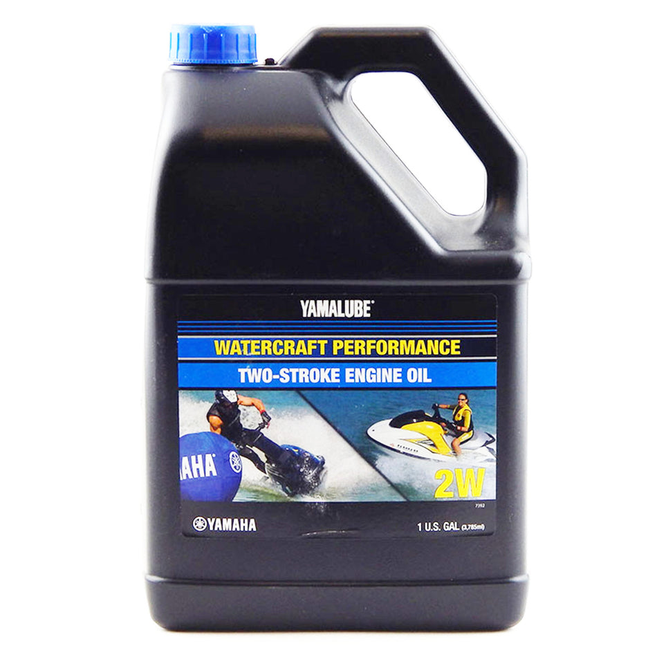 Yamaha 2W 2-Stroke PWC Waverunner Oil Gallon - LUB-2STRK-W1-04