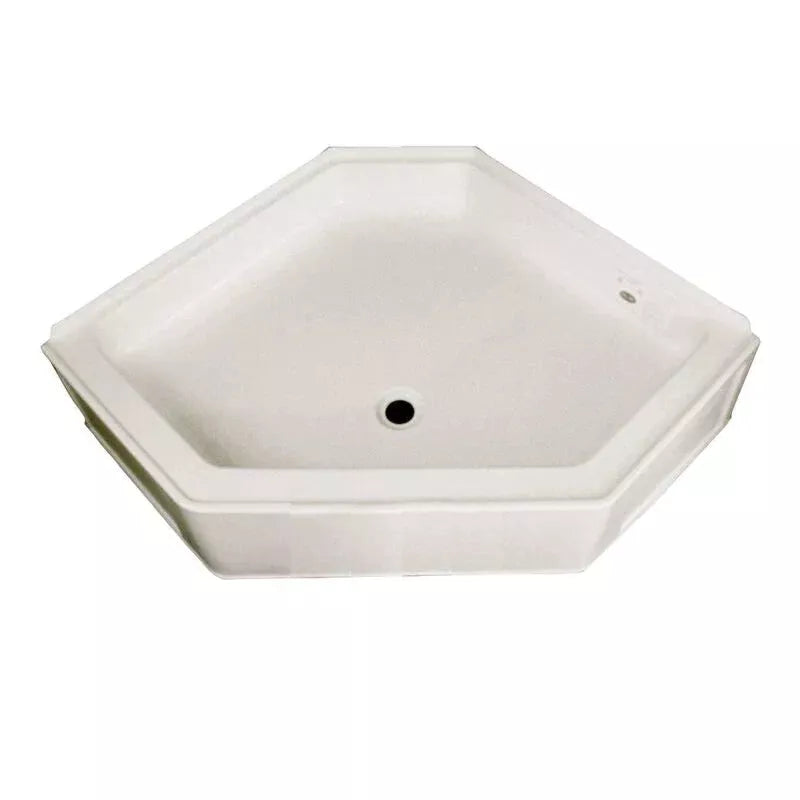 NEO SHOWER BASE NSB3434PC PARCHMENT 34" X 34" - SRINSB3434PC
