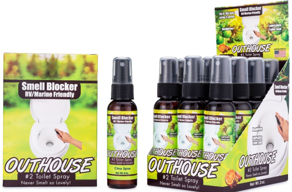 PURE ESSENCE OUT HOUSE TOILET SPRAY DEODORIZER