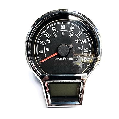ROYAL ENFIELD CLASSIC 350 INSTRUMENT CLUSTER MPH WITH CLOCK - RAM00059/E