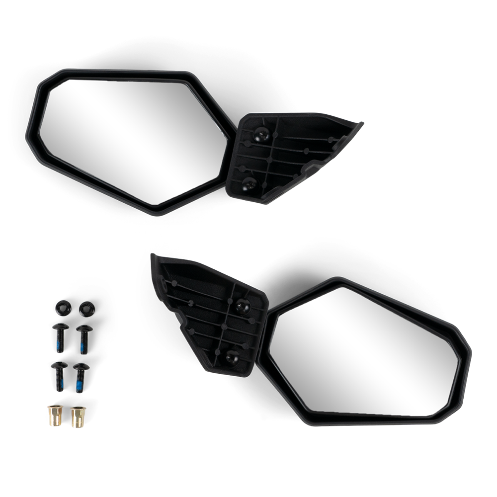 Can AM Side Mirrors Kit Maverick Trail And Sport Commander 715003 Can am side mirrors kit maverick trail and sport commander 715003