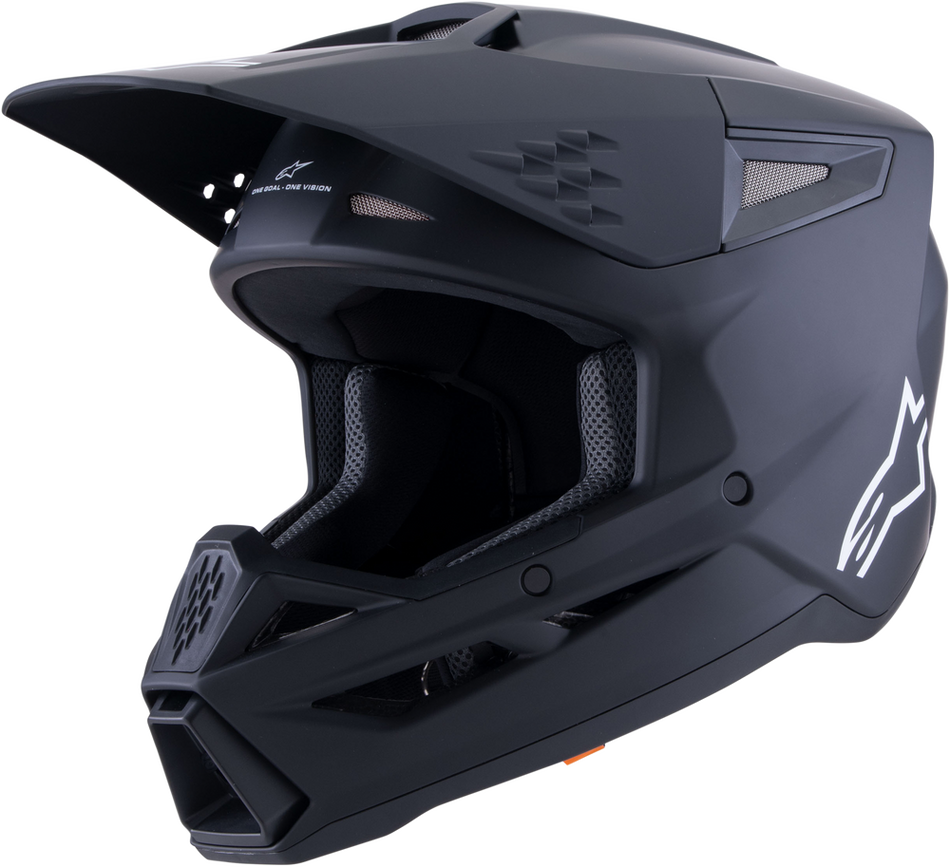 ALPINESTARS SM3 SOLID HELMET BLACK MATT LG - 482-00116L