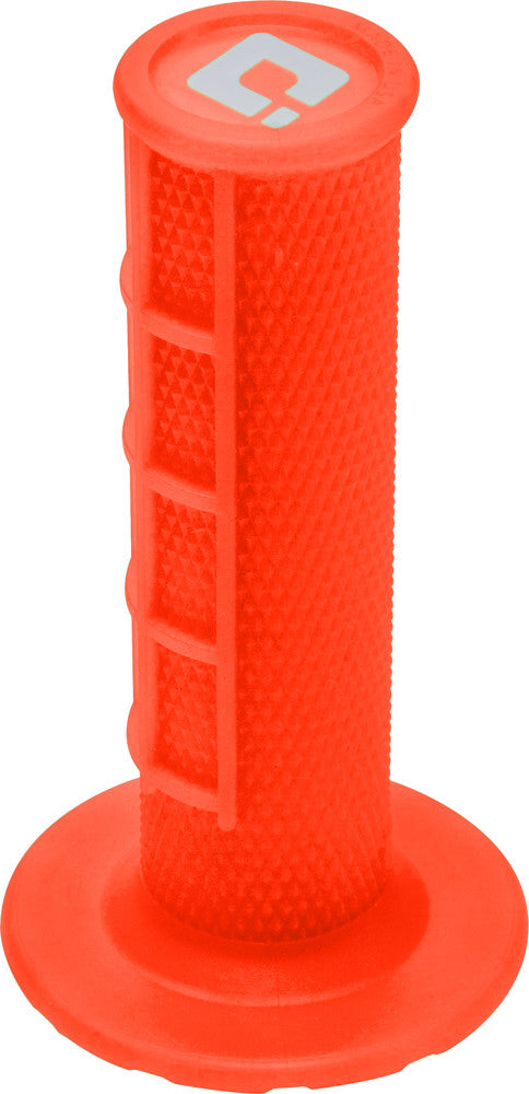 HALF WAFFLE LOCK-ON GRIP NEON ORANGE