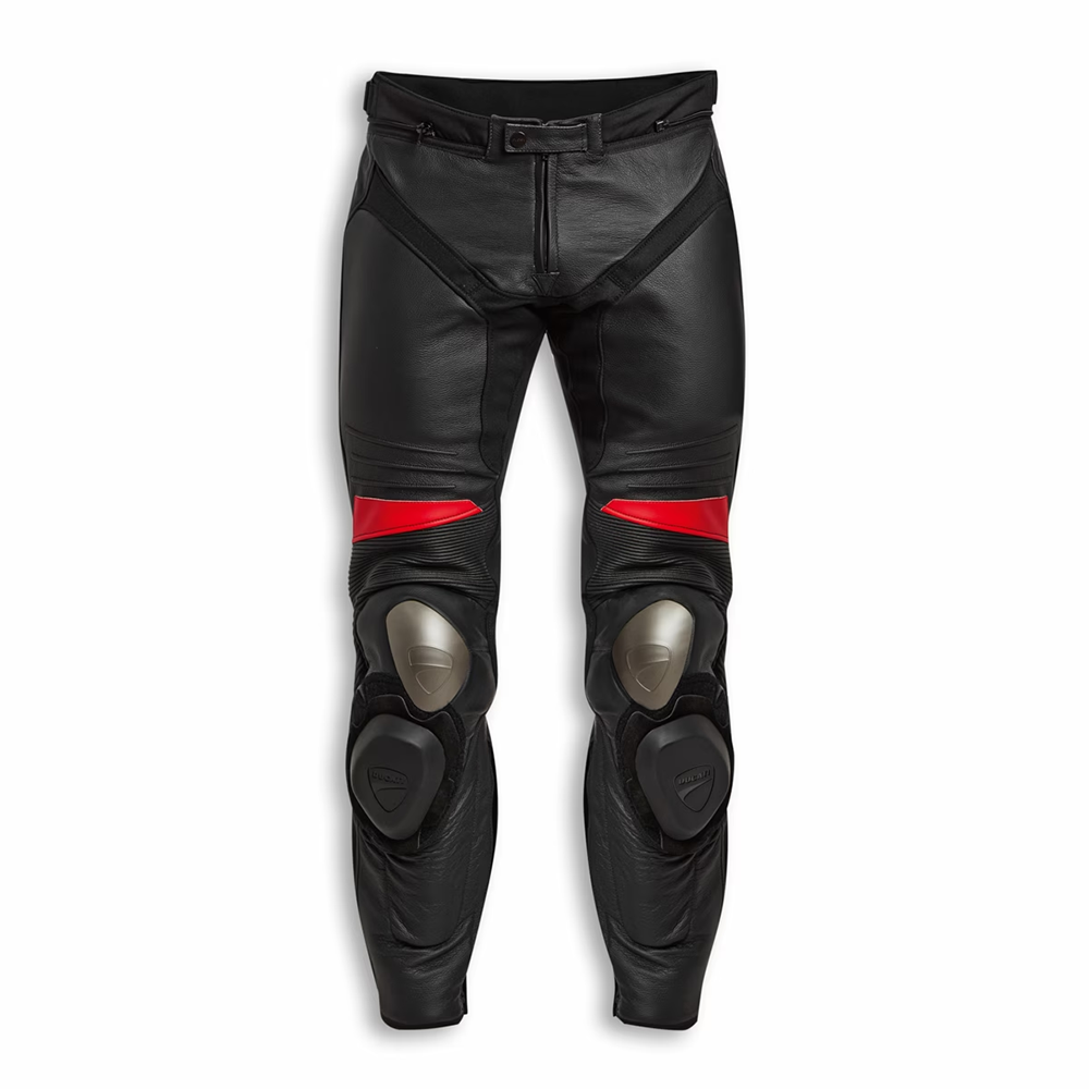 NEW Ducati Men's Sport C3 Leather Trousers - 981071456, 981071458