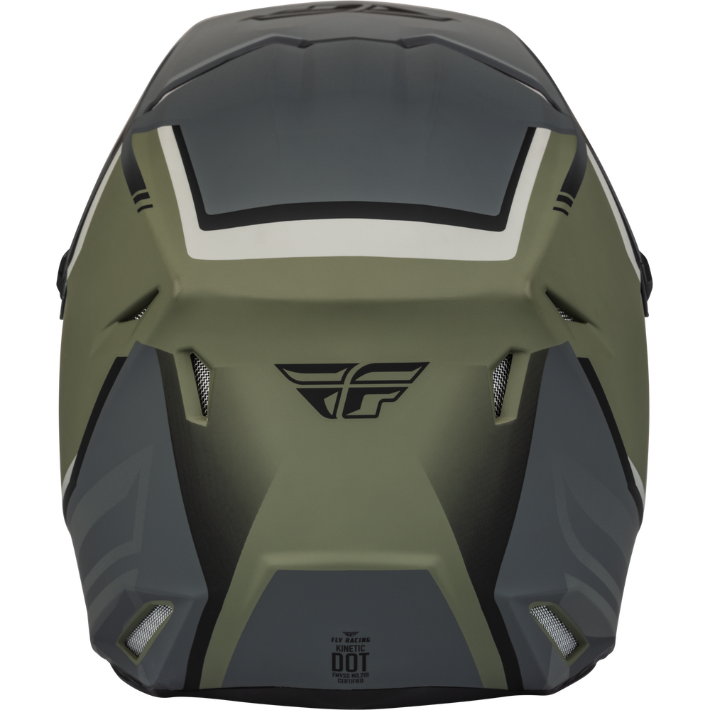 Fly Racing Kinetic Vision Helmet Matte Olive Green