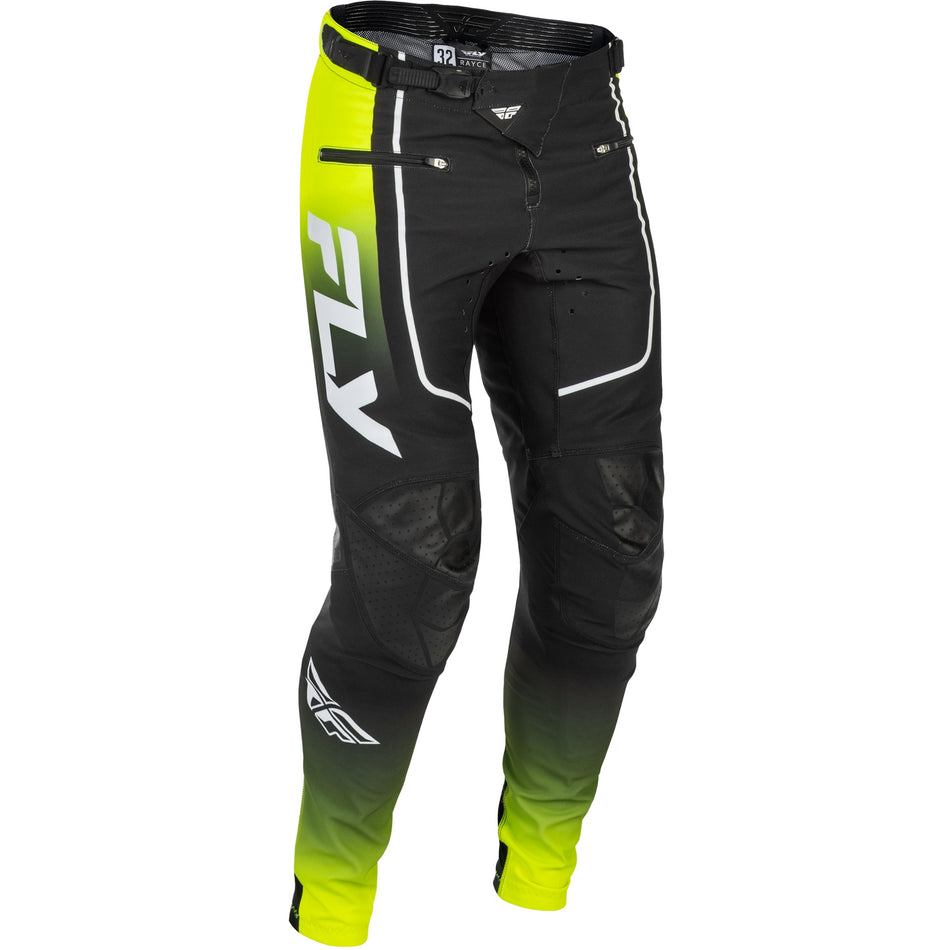 fly-racing-youth-rayce-bicycle-pants-lime-black-white-669d069ebb