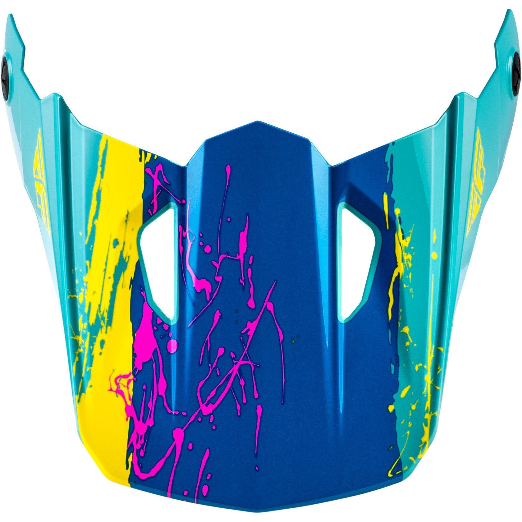 fly-racing-yth-kinetic-drip-helmet-visor-turquoise-pink-yellow-ys-yl-73-8680vy-e0bed6cf35