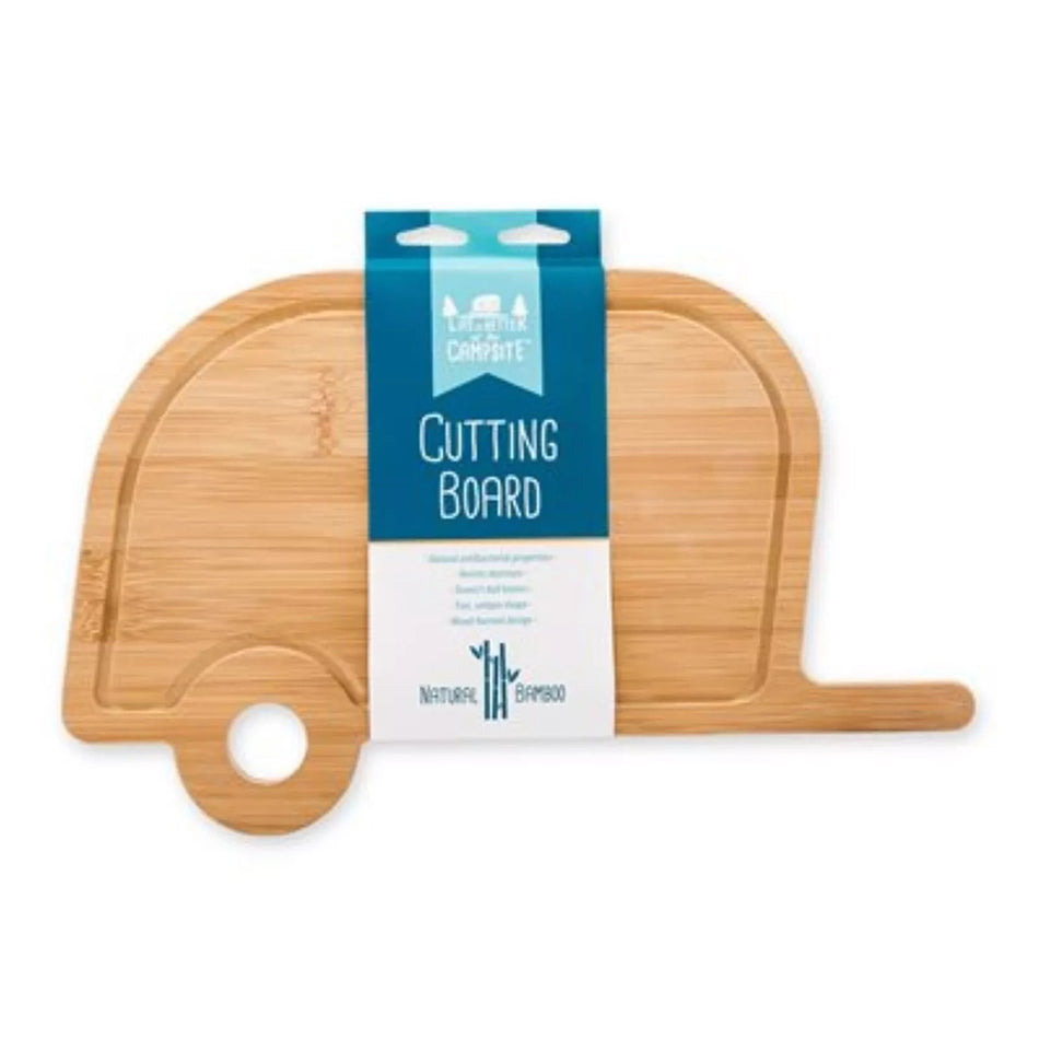 Camco Libatc Retro RV Bamboo Cutting Board