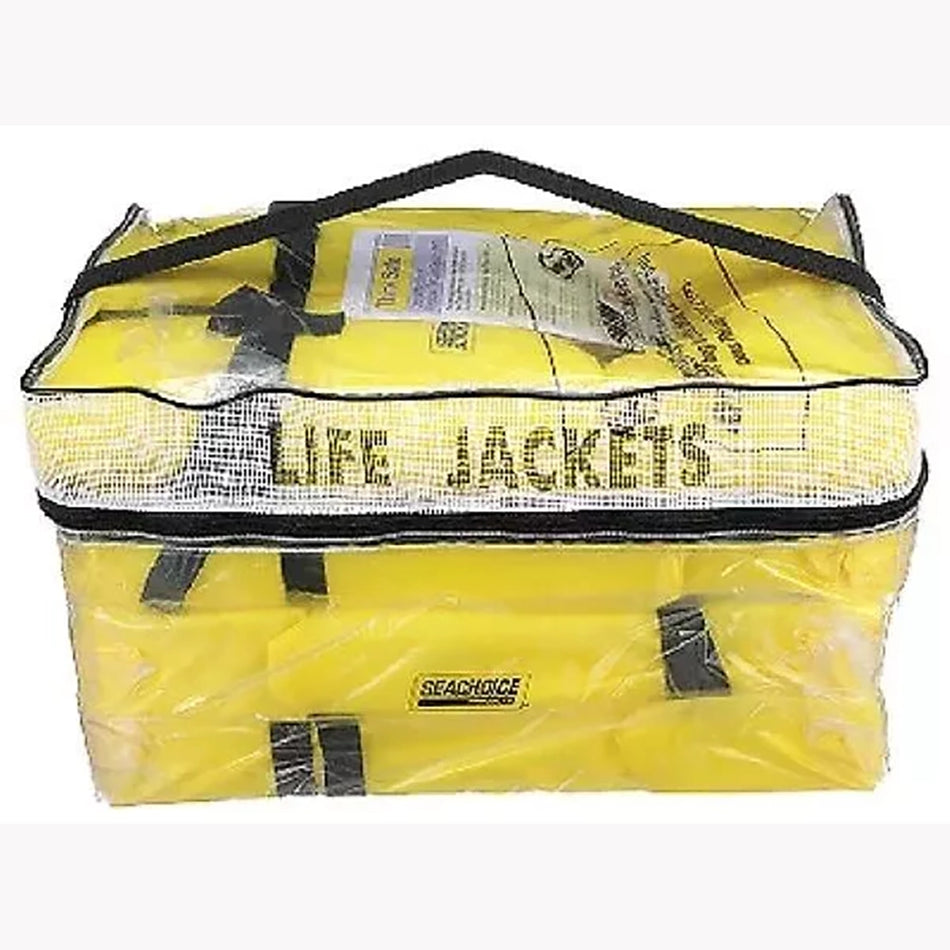 Seachoice Adult Life Vest 4PK With Bag