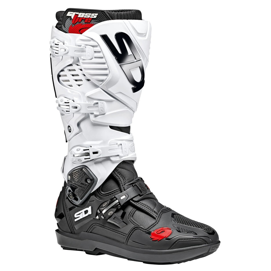 Sidi Crossfire 3 SRS Boots 11.5 Black/White -  2304-0206-46