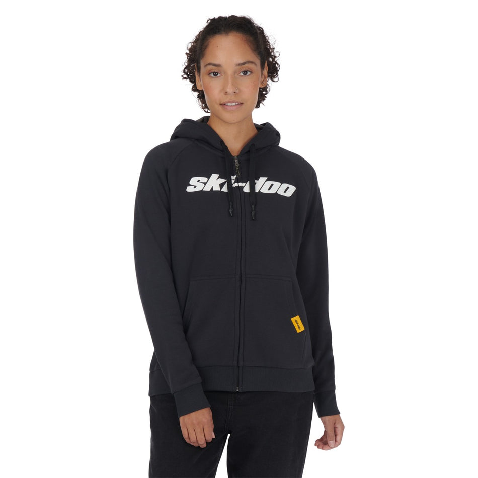 ski-doo-ski-doo-women-s-signature-zip-up-hoodie-black-7cafafb870