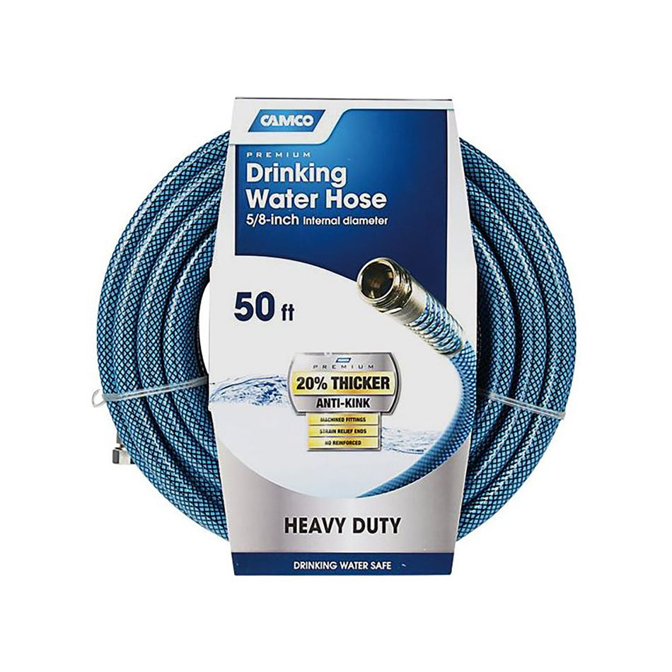 TastePURE 50' Premium Drinking Water Hose - 5 / 8"