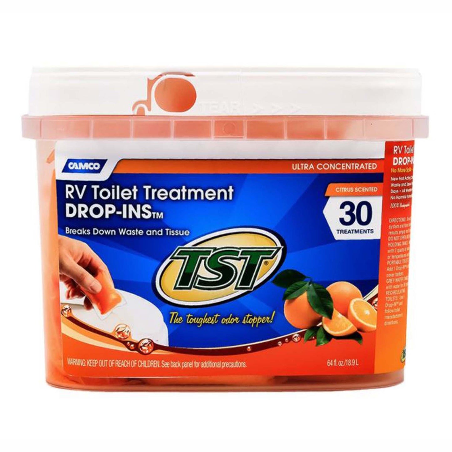 TST Orange Drop-Ins - 30 / bucket