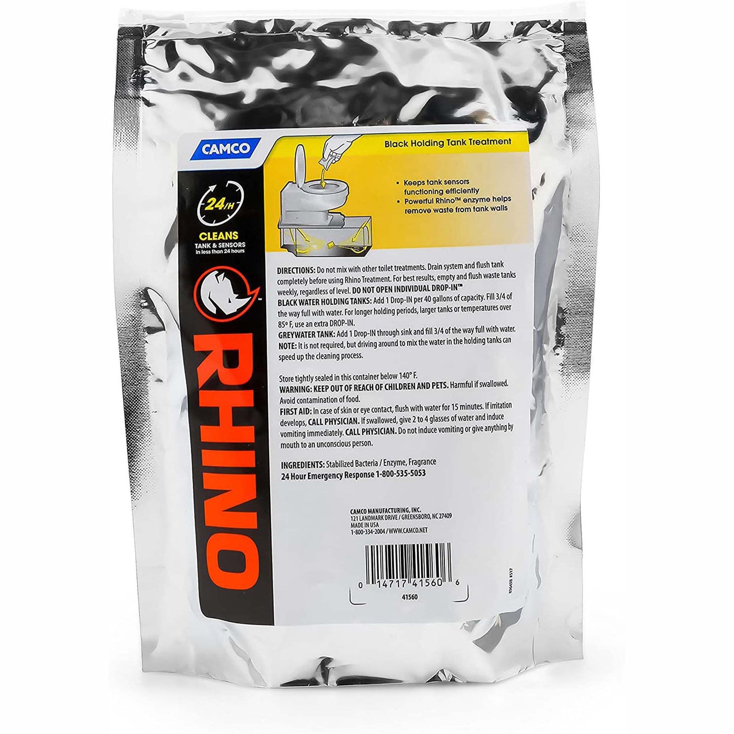 Rhino Holding Tank Cleaner Drop-Ins - 6 / bag