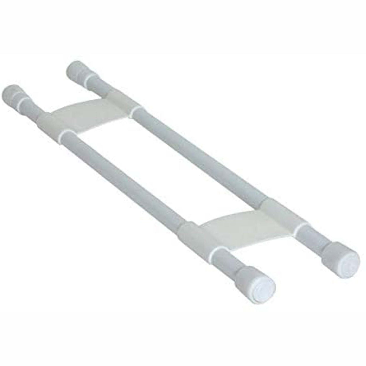 Double Refrigerator Bar - 16" to 28" White