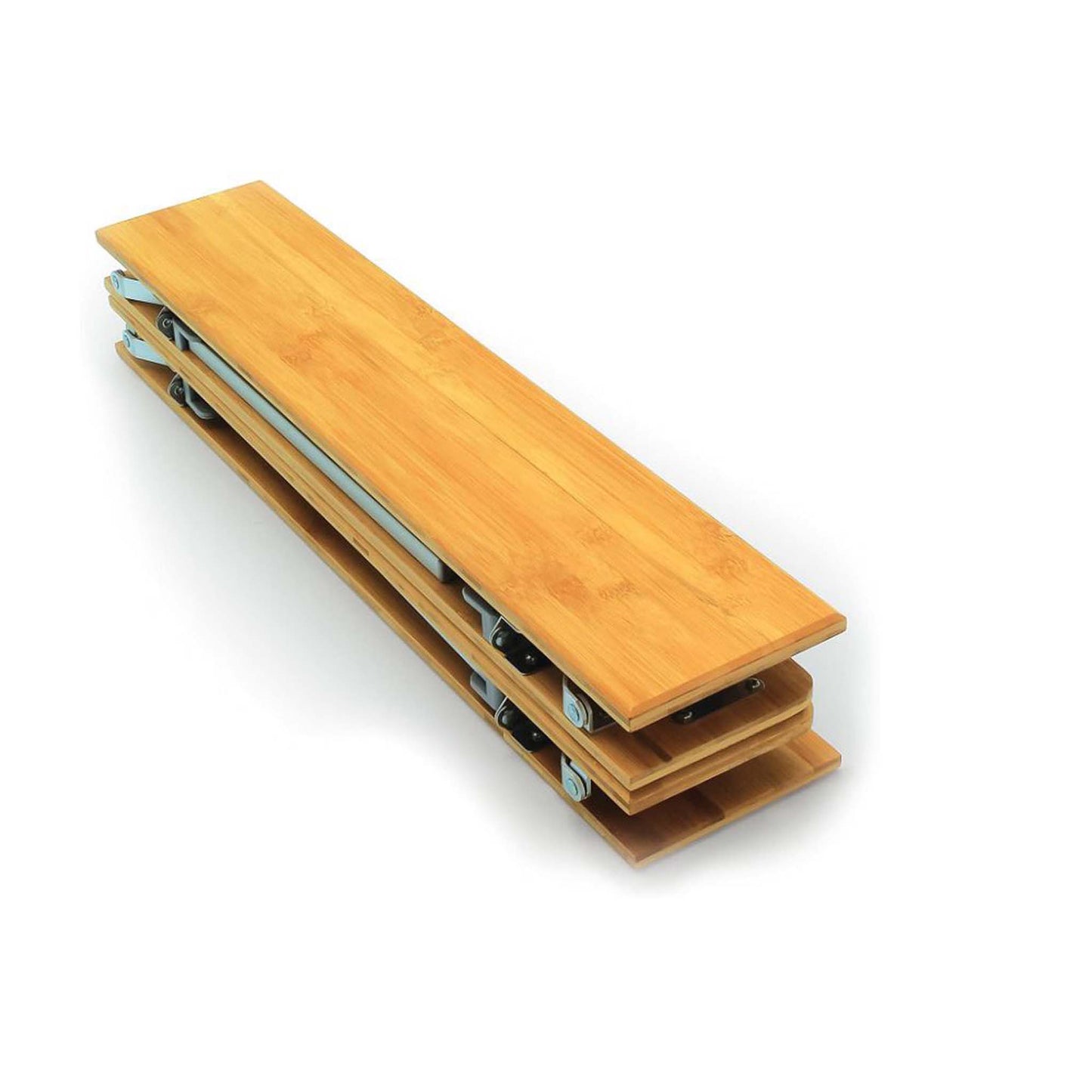 Bamboo Folding Table with Aluminum Legs