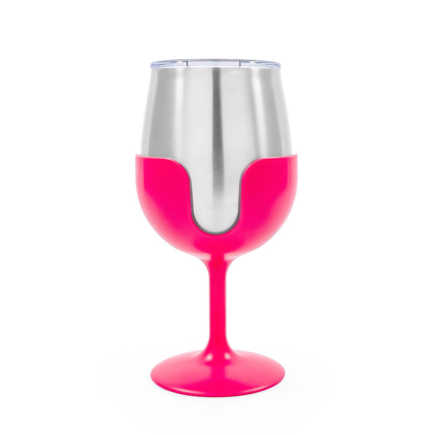 Life is Better at the Campsite Wine Tumbler Set (Blue / Pink)