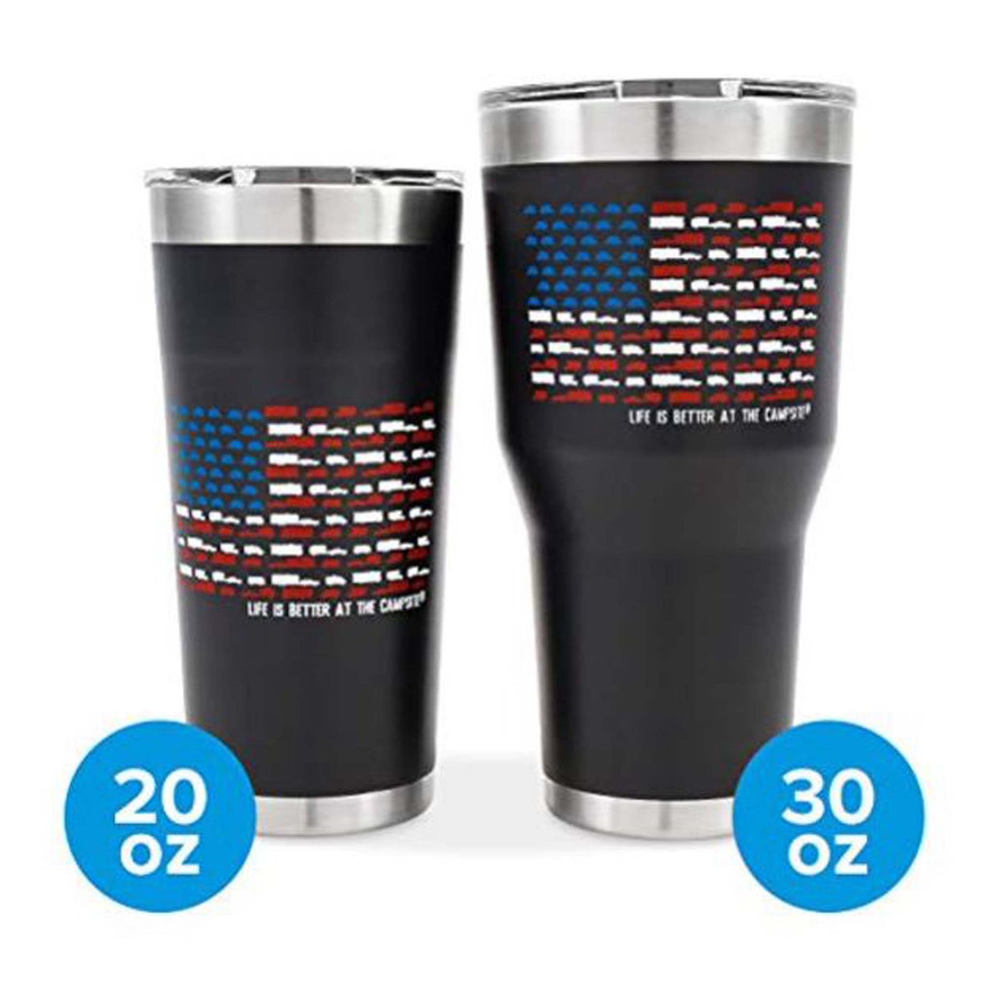 Camco Life Is Better at the Campsite Stainless Steel Insulated Tumbler